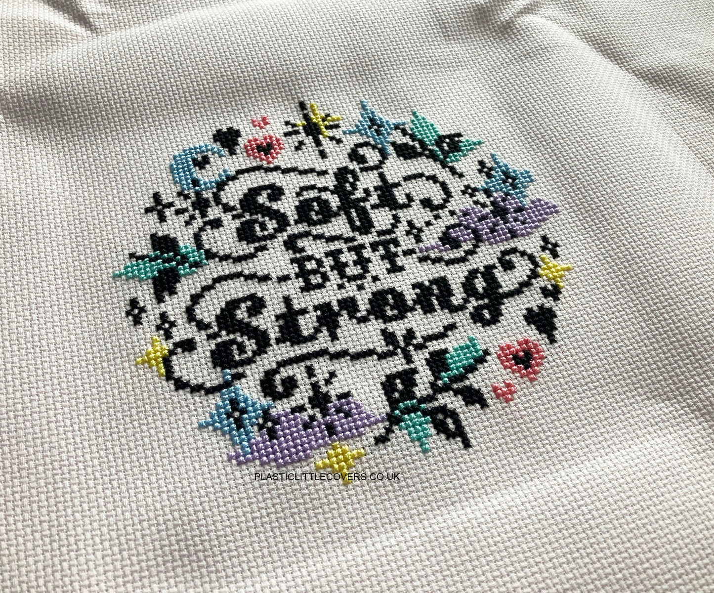 Soft But Strong - Cross Stitch Pattern PDF.