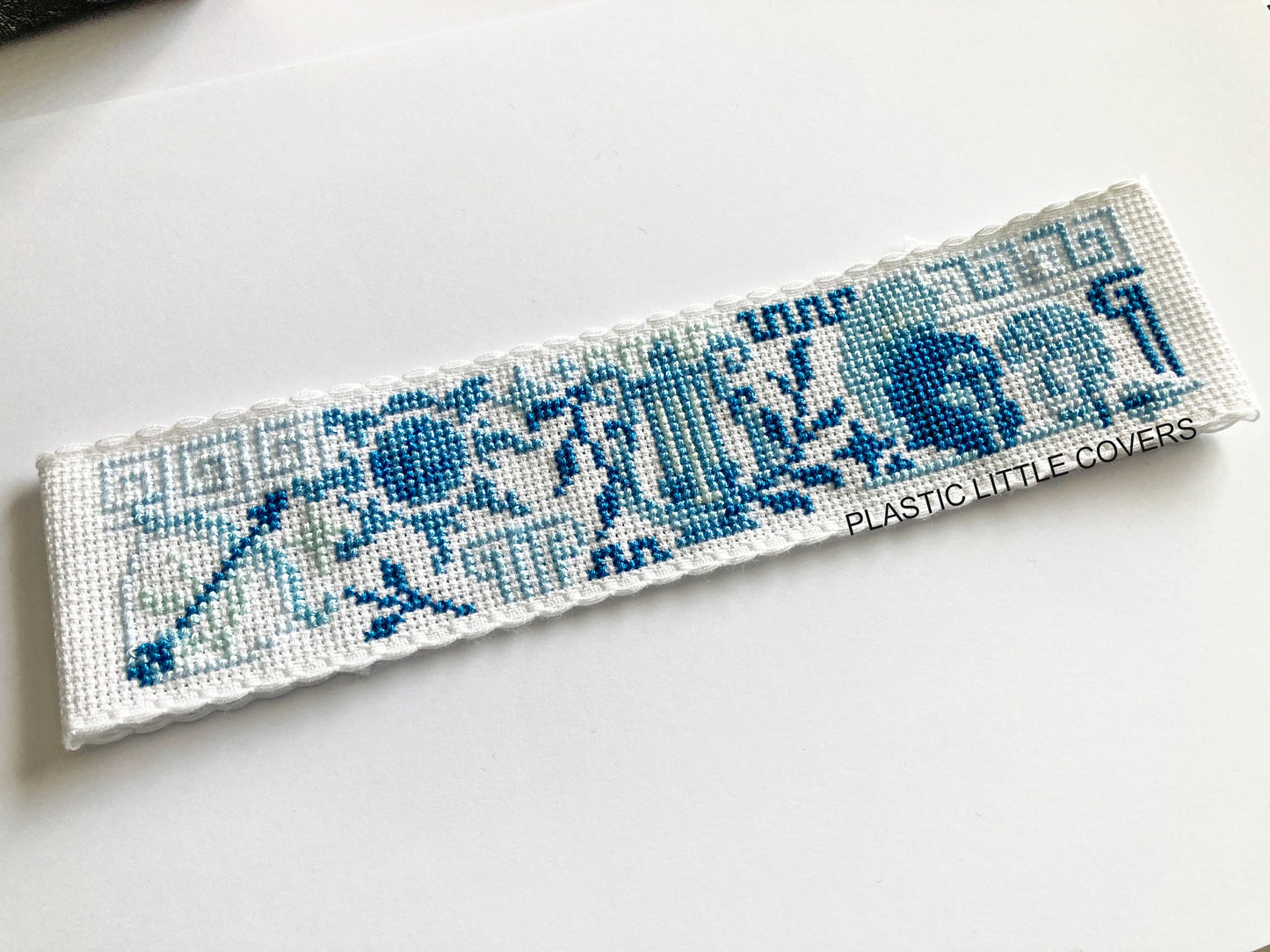 Cross Stitch Bookmark Kit - Achilles and Patroclus