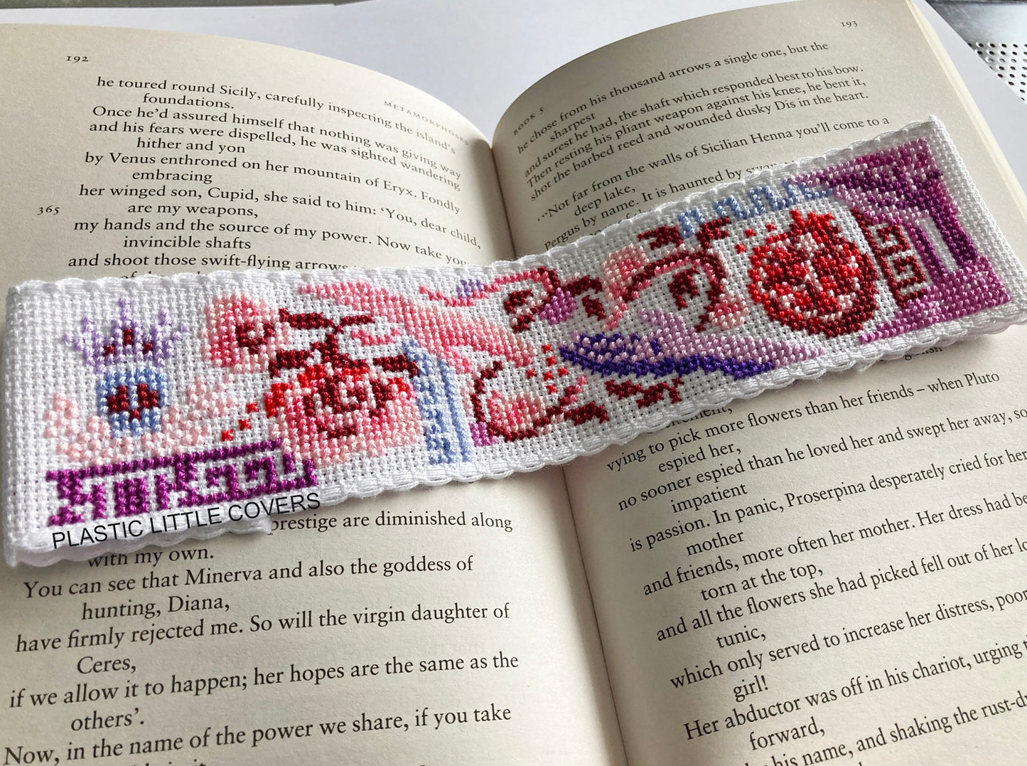Cross Stitch Bookmark Kit - Hades and Persephone
