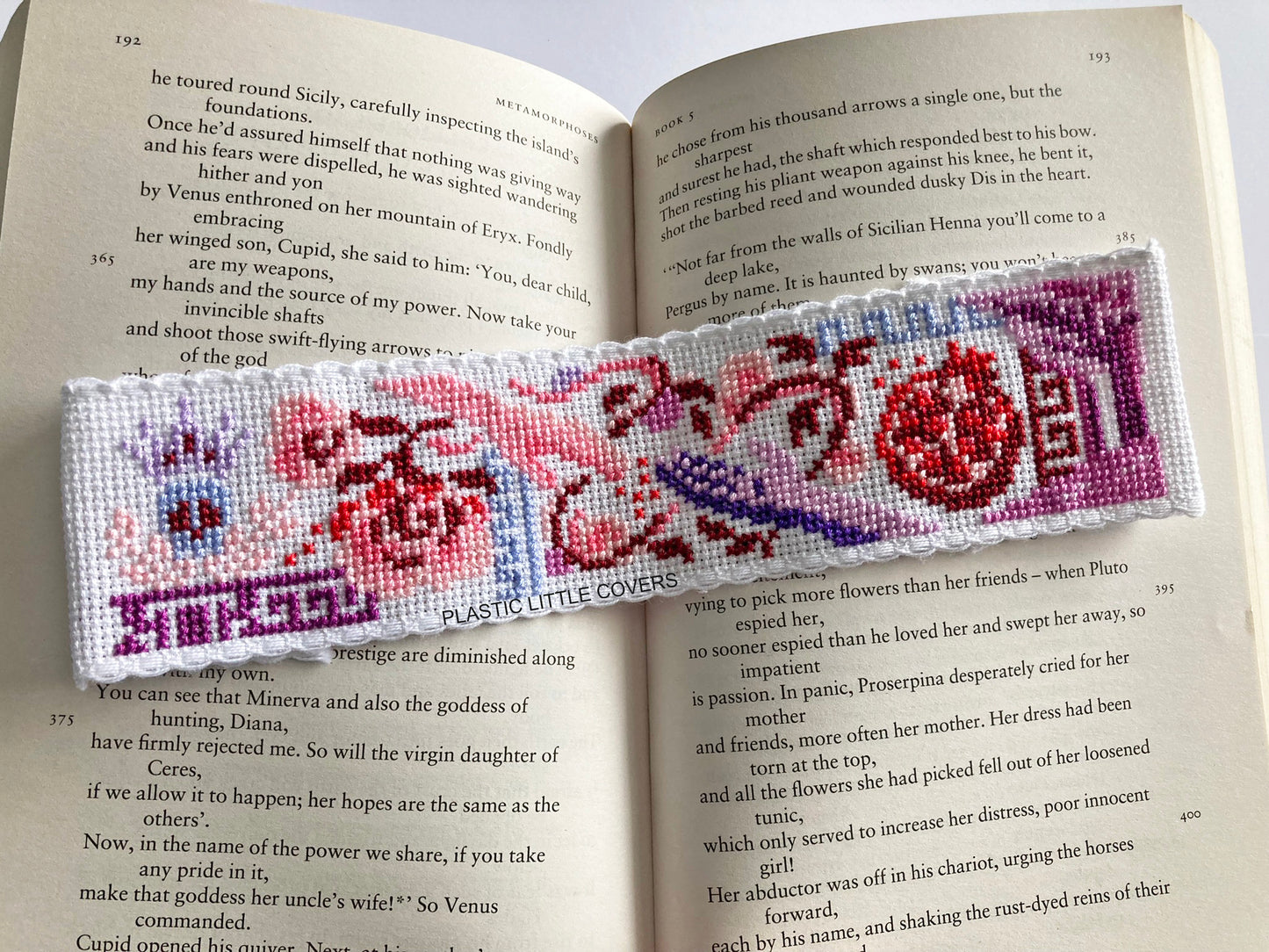 Cross Stitch Bookmark Kit - Hades and Persephone
