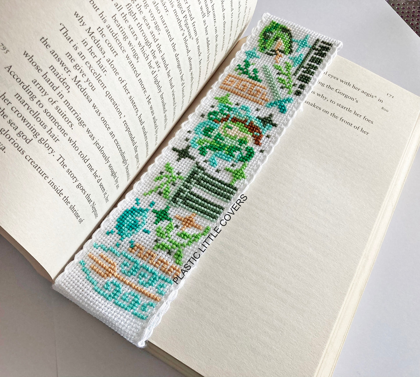 Cross Stitch Bookmark Kit - Medusa