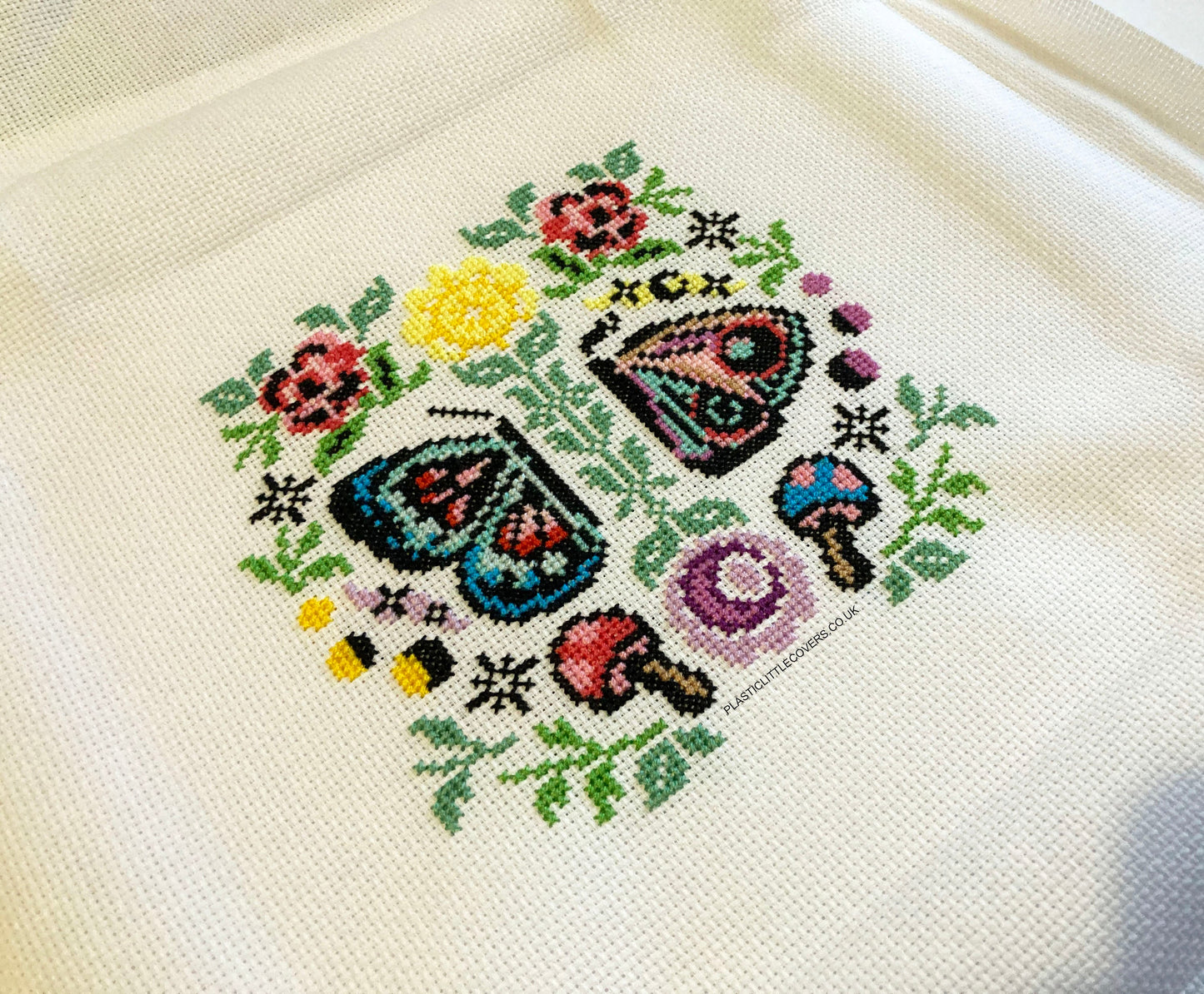 SECONDS SALE Cross Stitch Kit - Lepidoptera