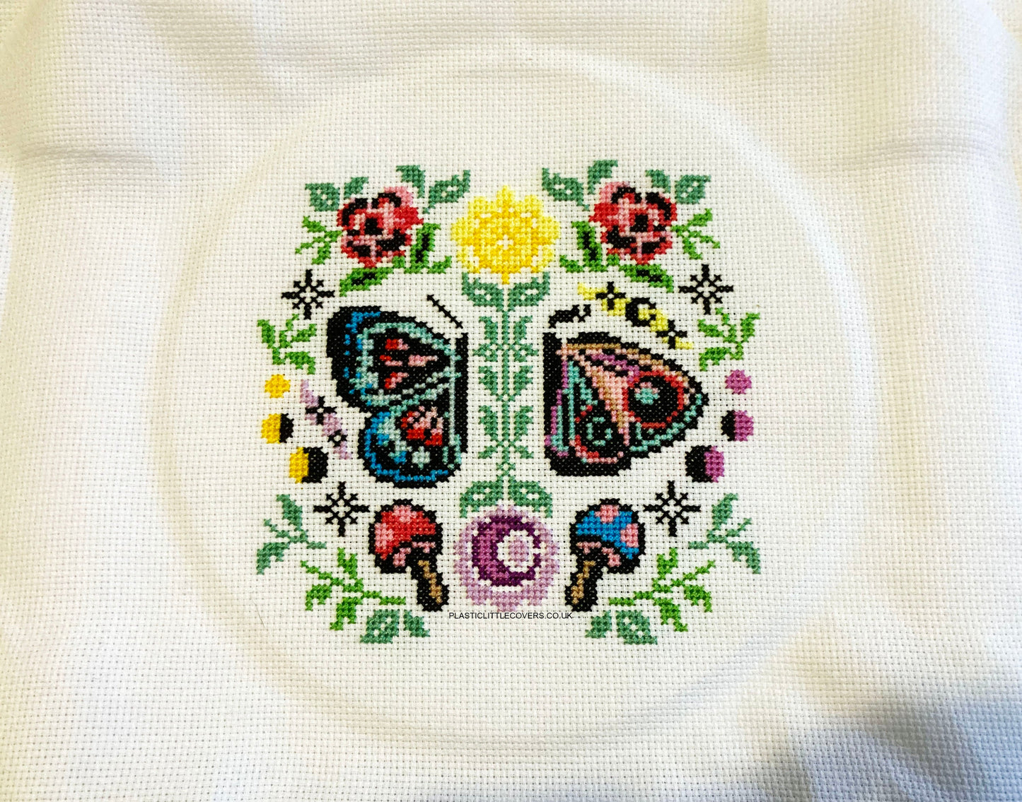 SECONDS SALE Cross Stitch Kit - Lepidoptera