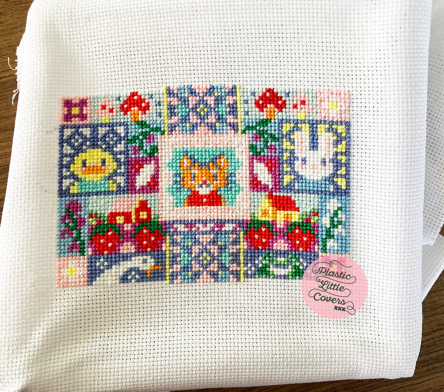 Cute Animal Quilt - Cross Stitch Pattern PDF