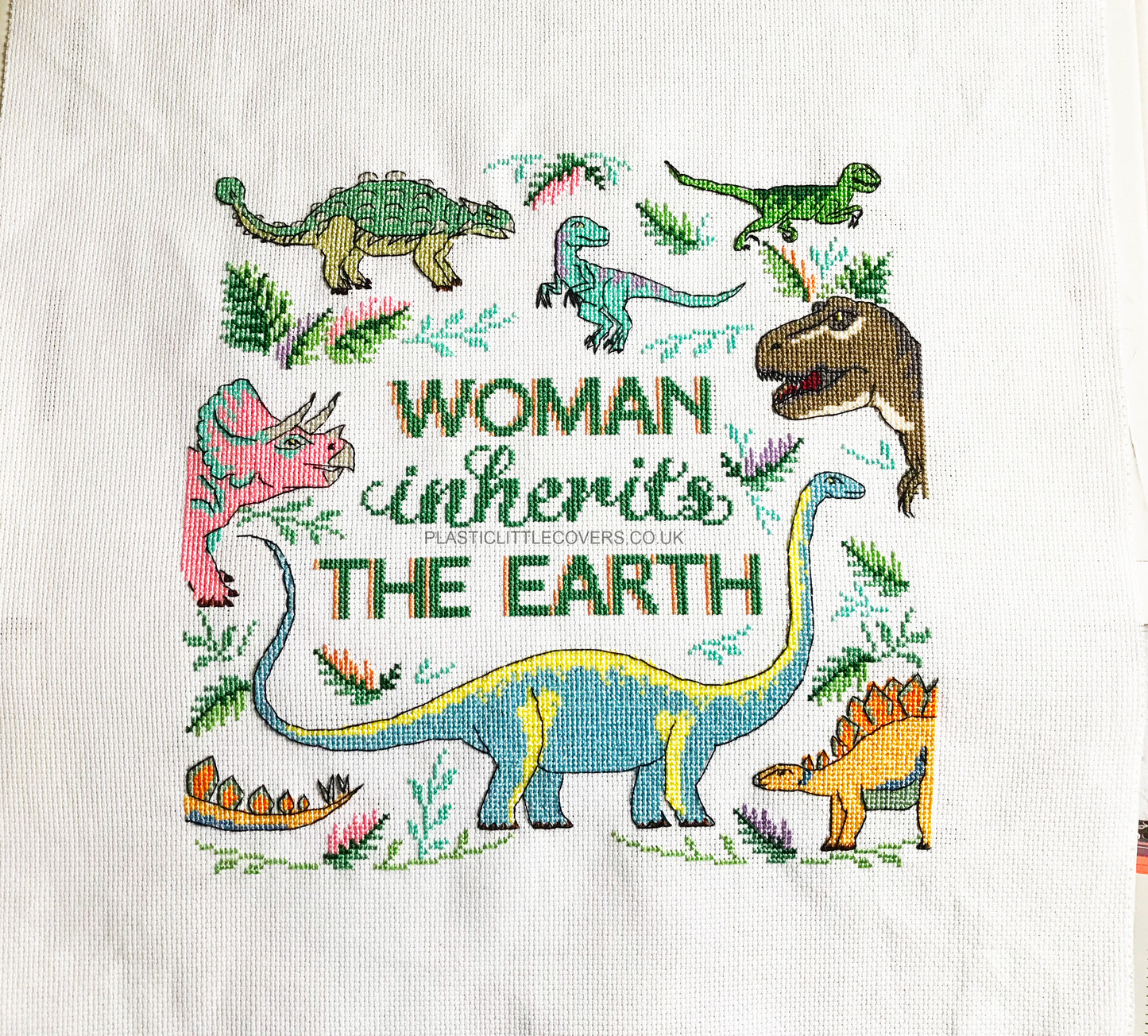 Cross Stitch Kit - Woman Inherits the Earth