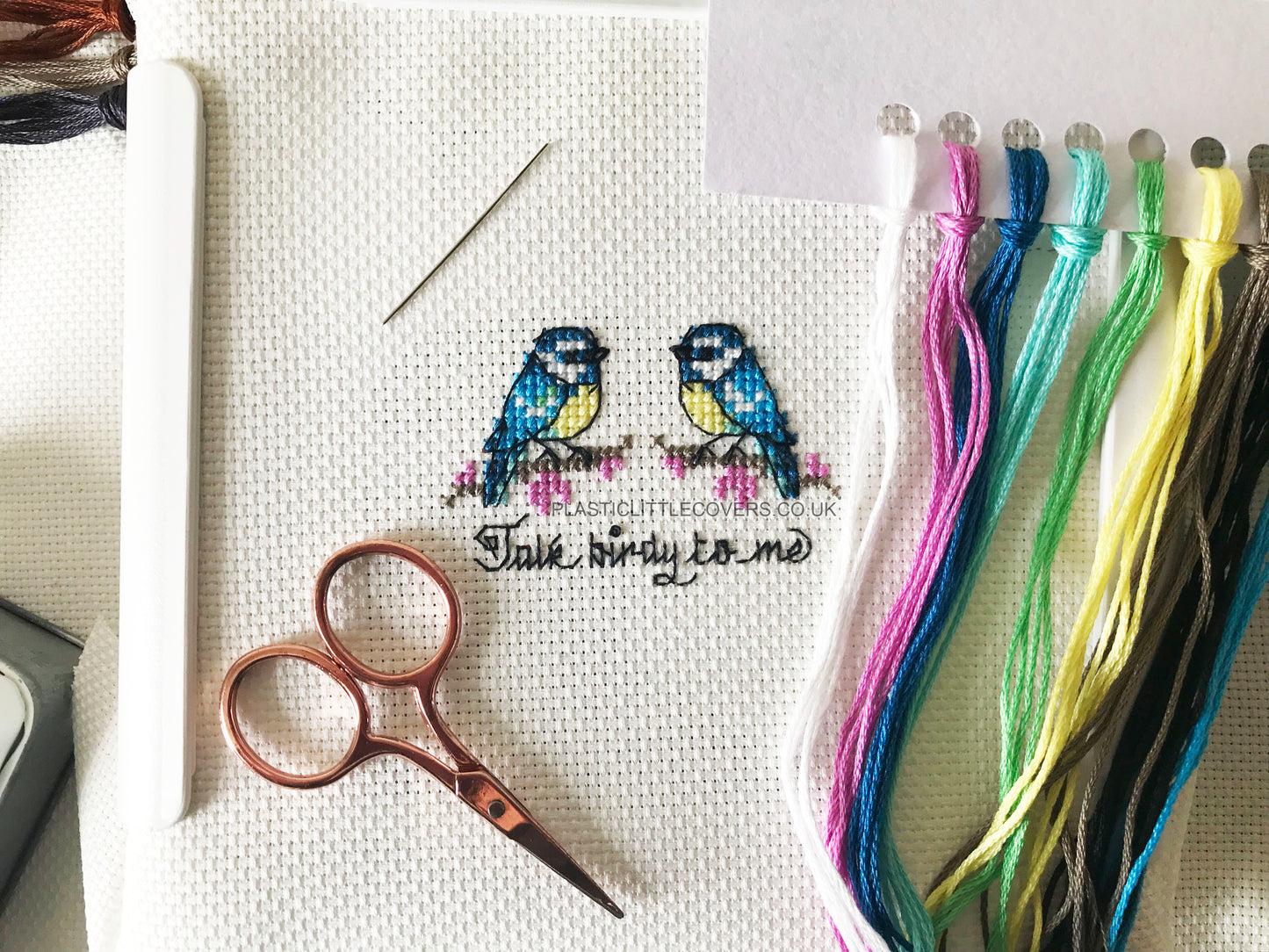 Blue Tits - Cross Stitch Pattern PDF