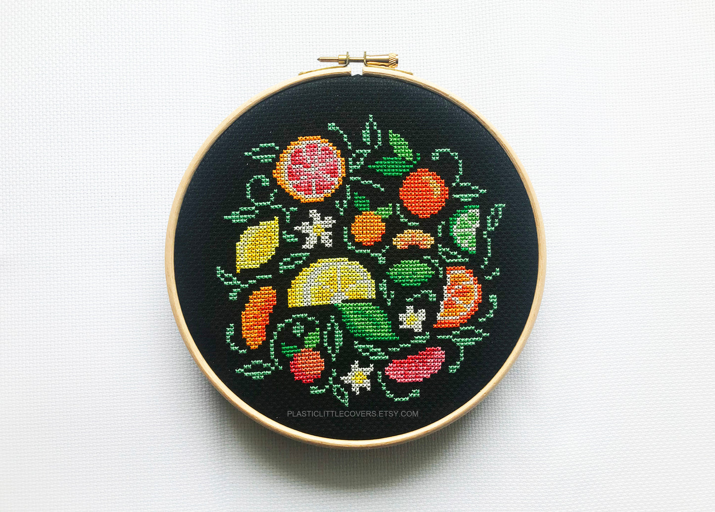 Citrus Fruit - Cross Stitch Pattern PDF.
