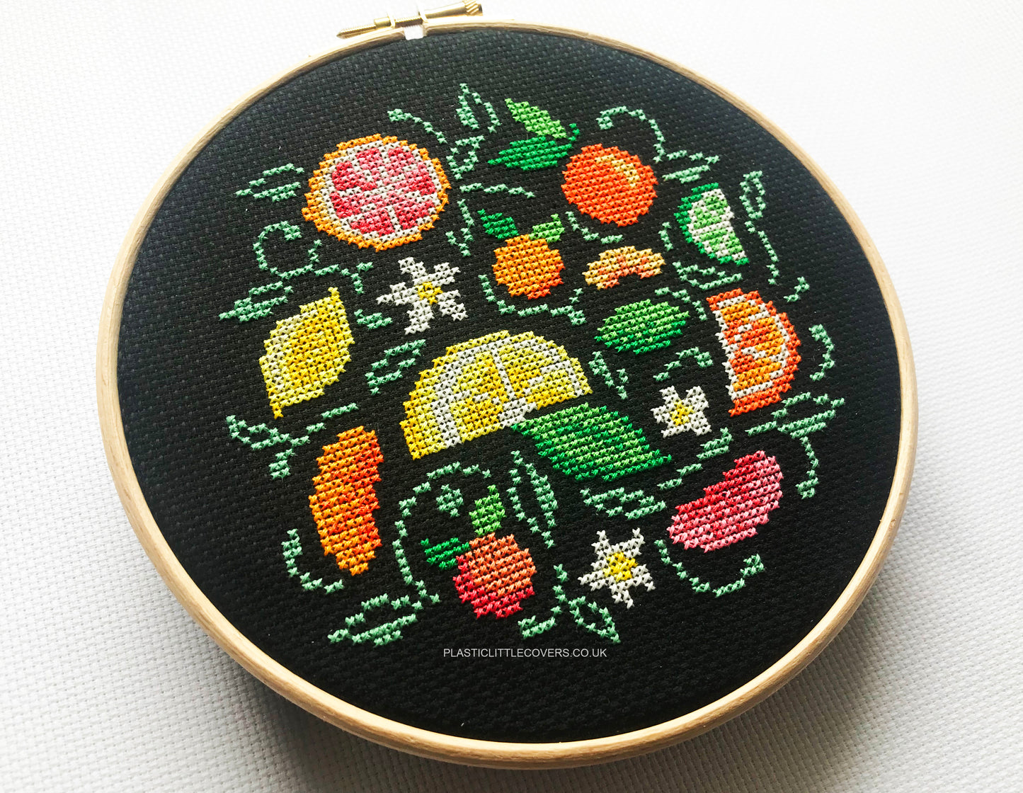 Citrus Fruit - Cross Stitch Pattern PDF.