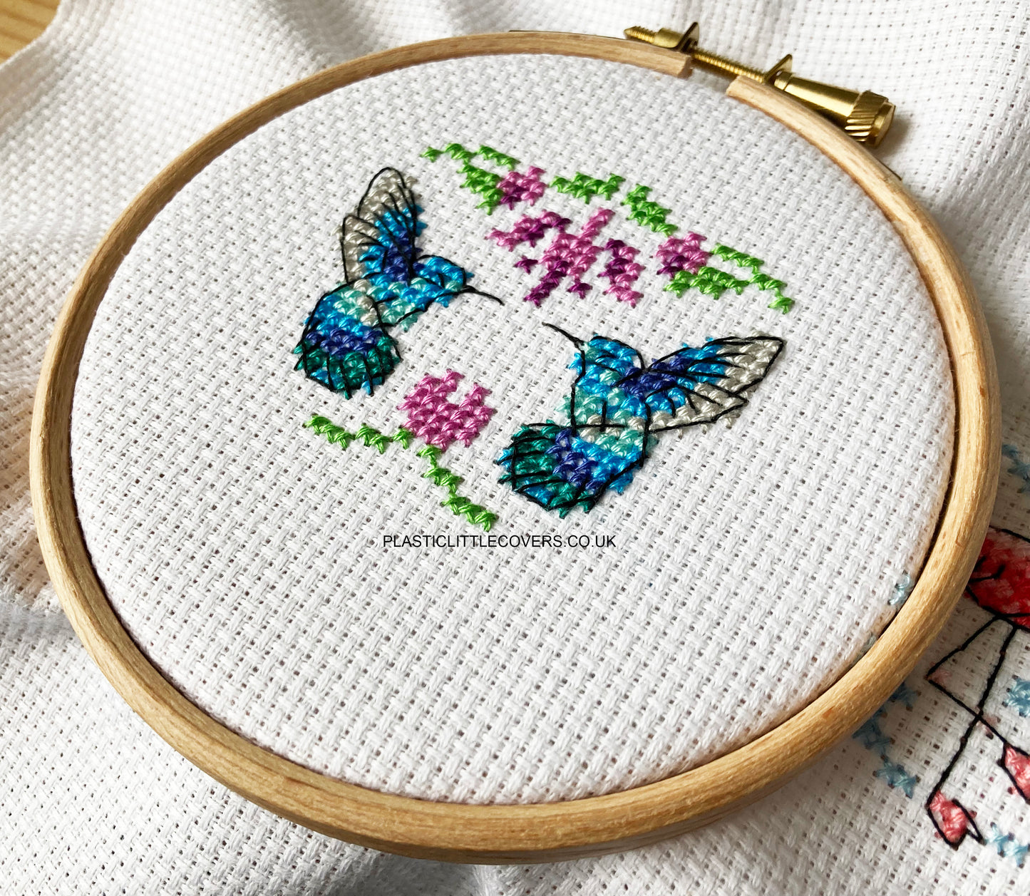 Hummingbirds - Cross Stitch Pattern PDF.