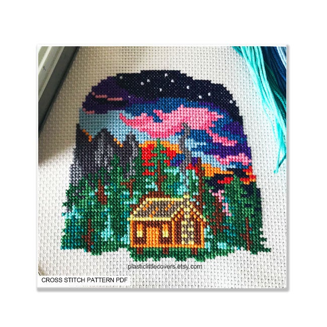 Home - Cross Stitch Pattern PDF.