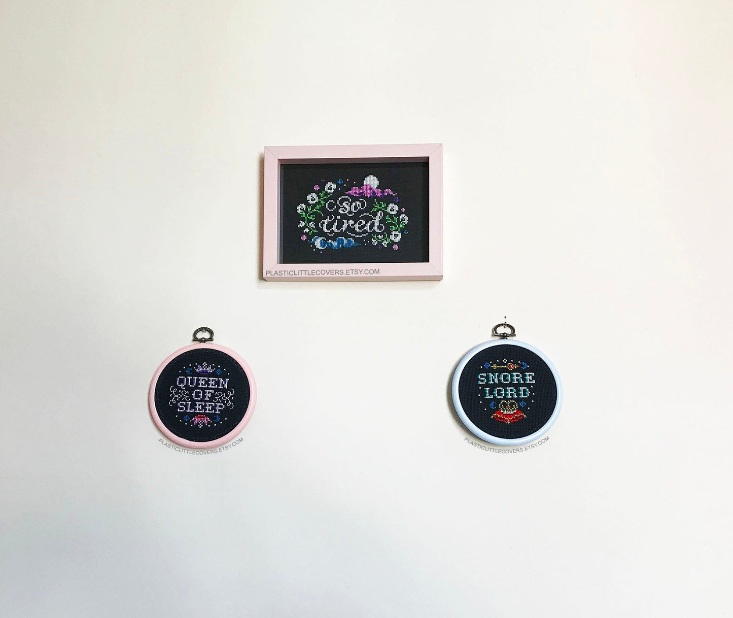 Queen of Sleep - Cross Stitch Pattern PDF.