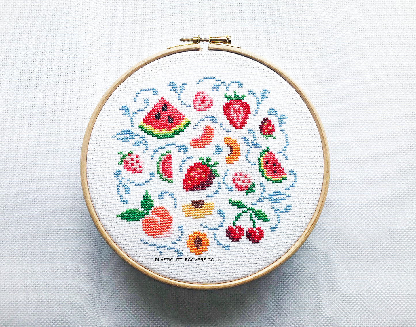 Summer Fruit - Cross Stitch Pattern PDF.