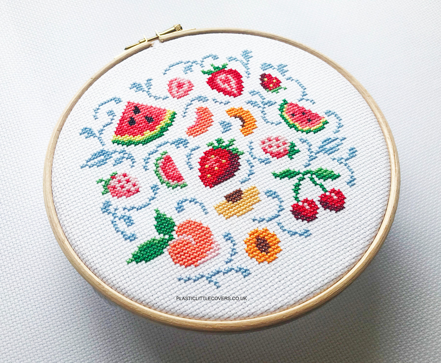 Summer Fruit - Cross Stitch Pattern PDF.