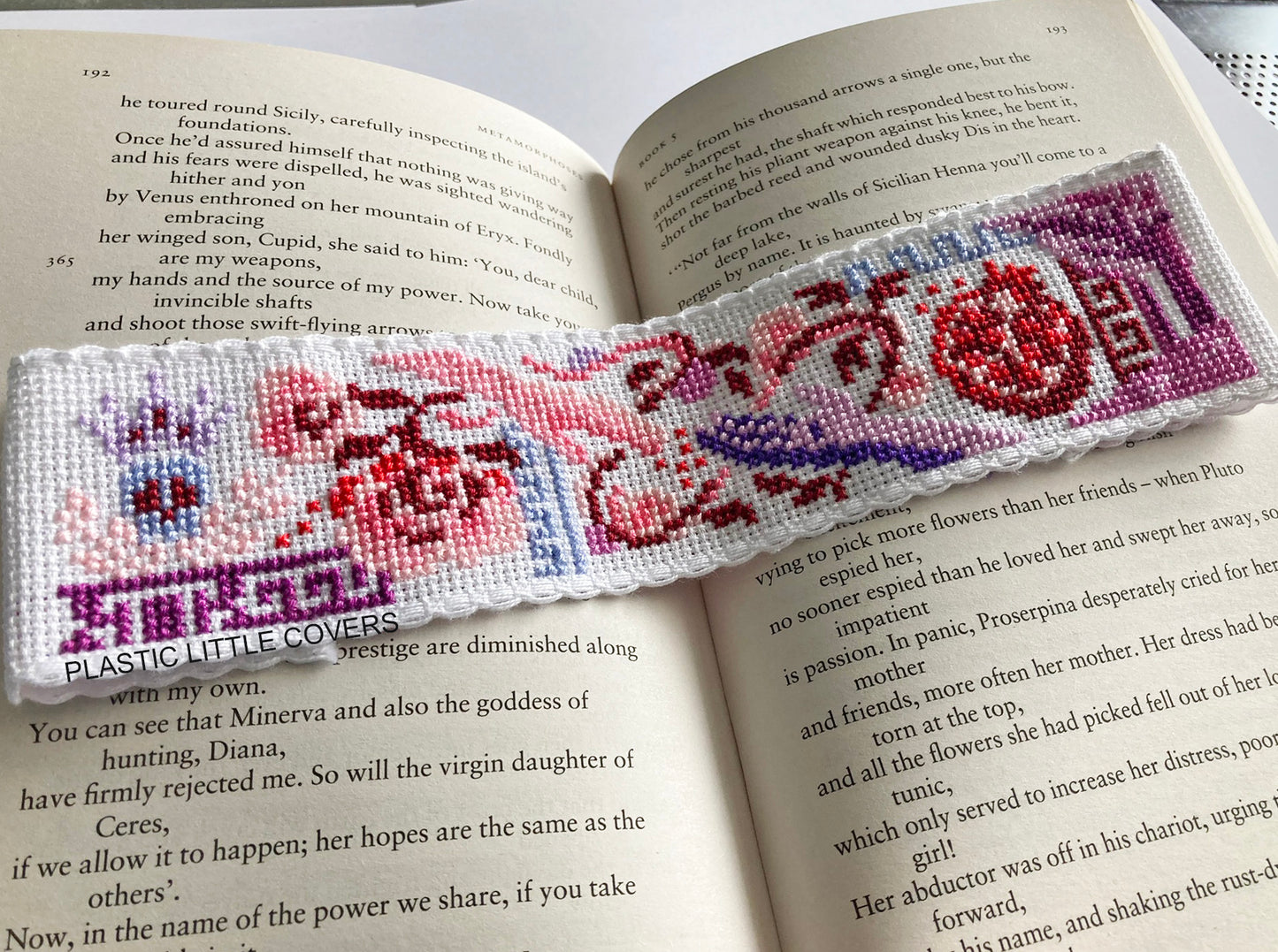 Cross Stitch Bookmark Kit - Hades and Persephone