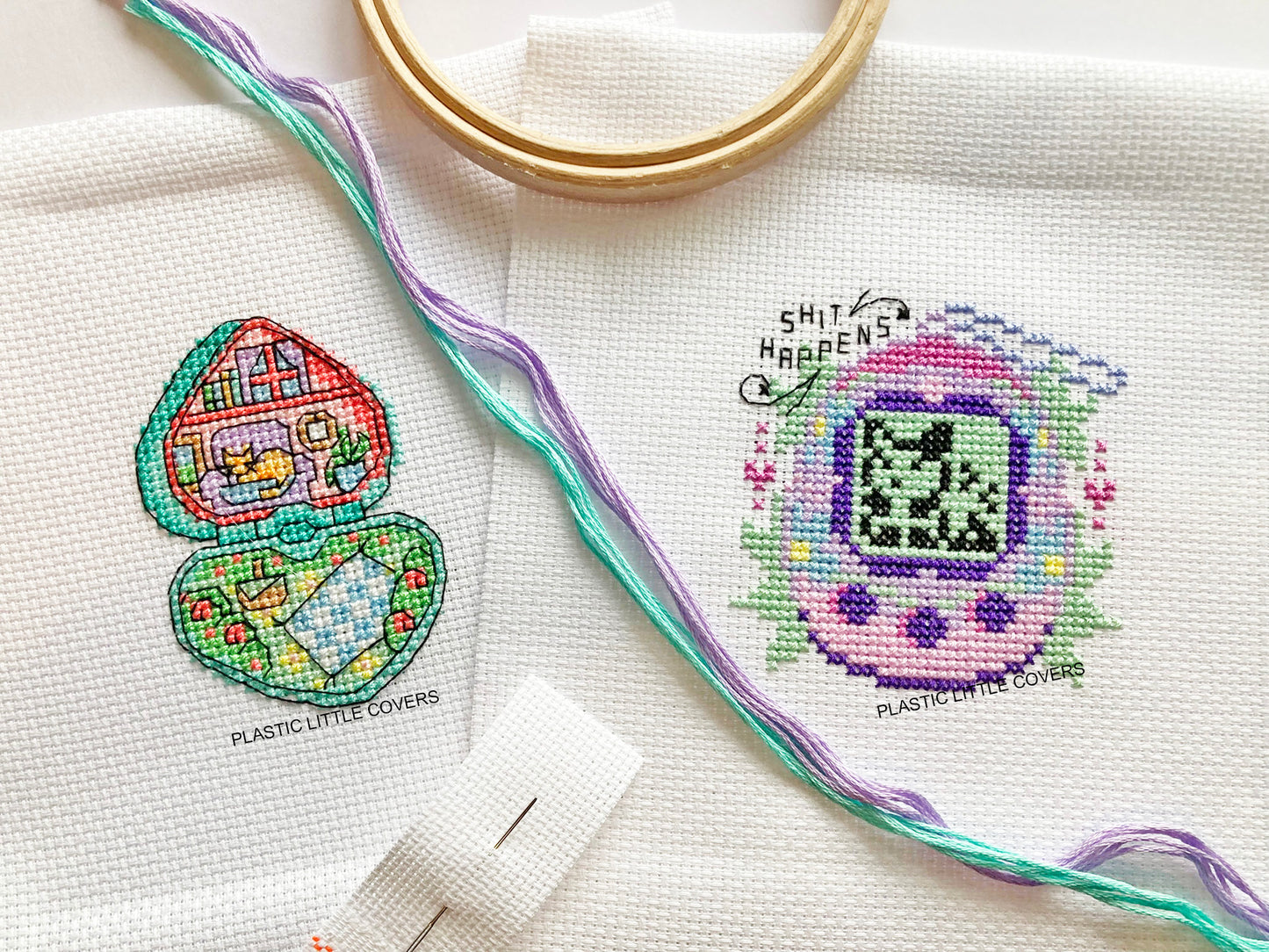 Monthly Cross Stitch Box (June) - 90's Baby.