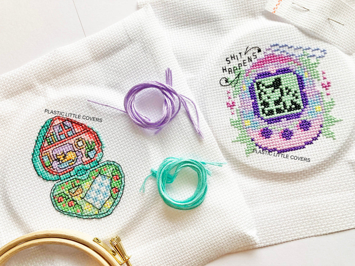 Monthly Cross Stitch Box (June) - 90's Baby.