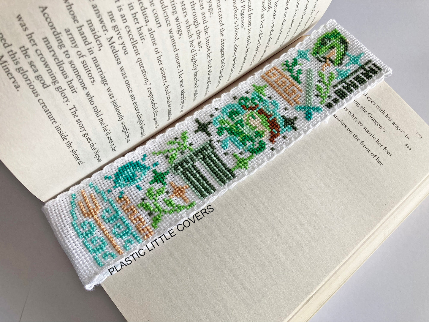 Cross Stitch Bookmark Kit - Medusa