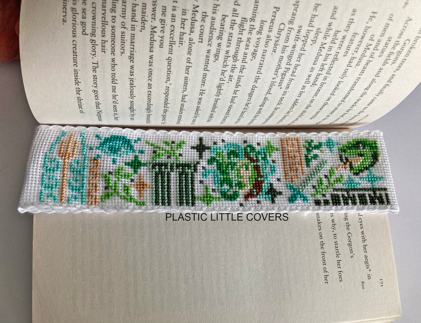 Cross Stitch Bookmark Kit - Medusa