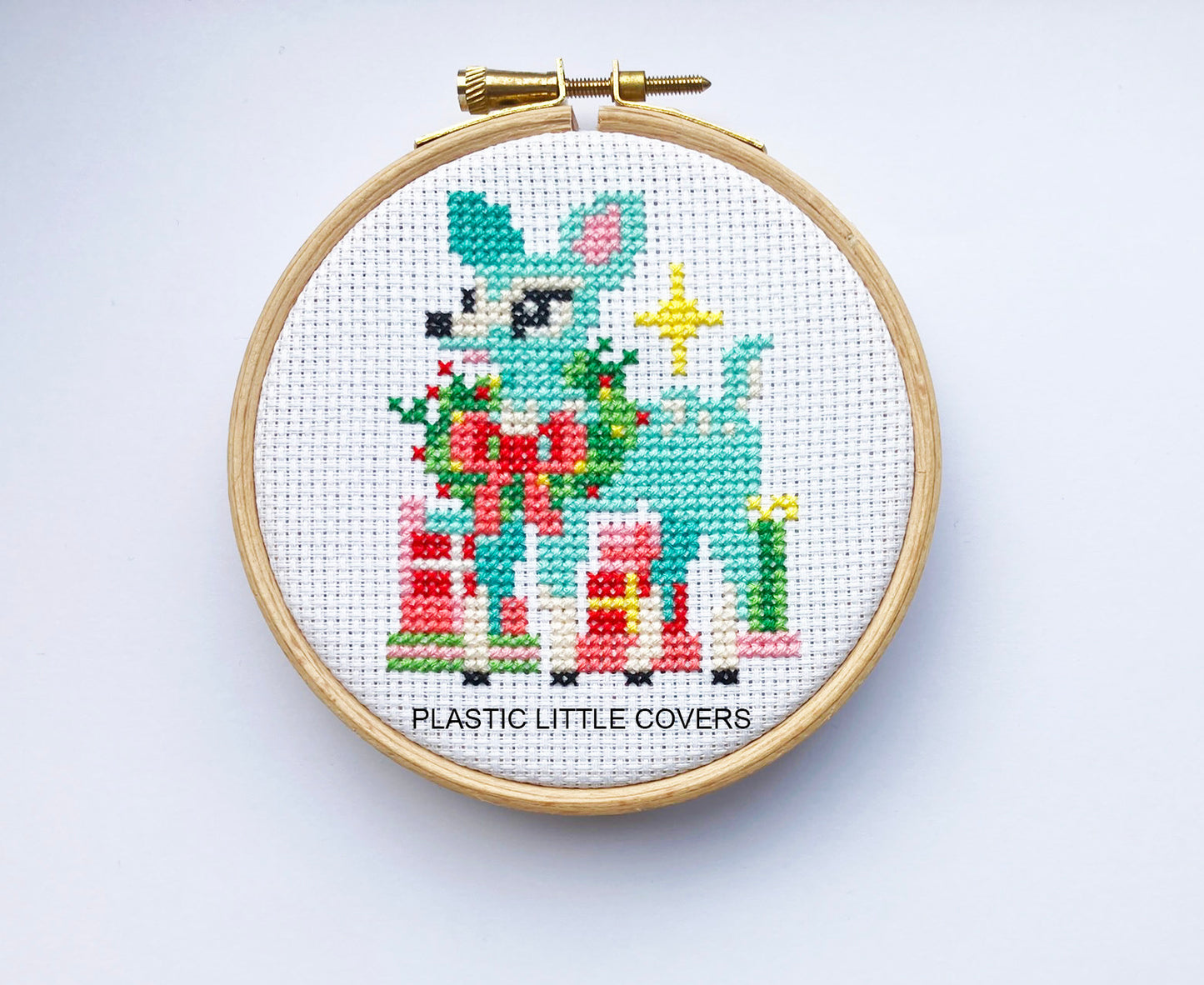 Festive Deer - Cross Stitch Pattern PDF.