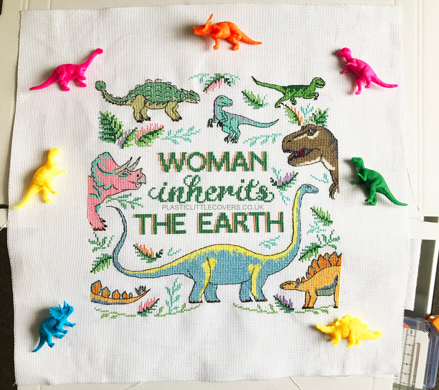 Cross Stitch Kit - Woman Inherits the Earth