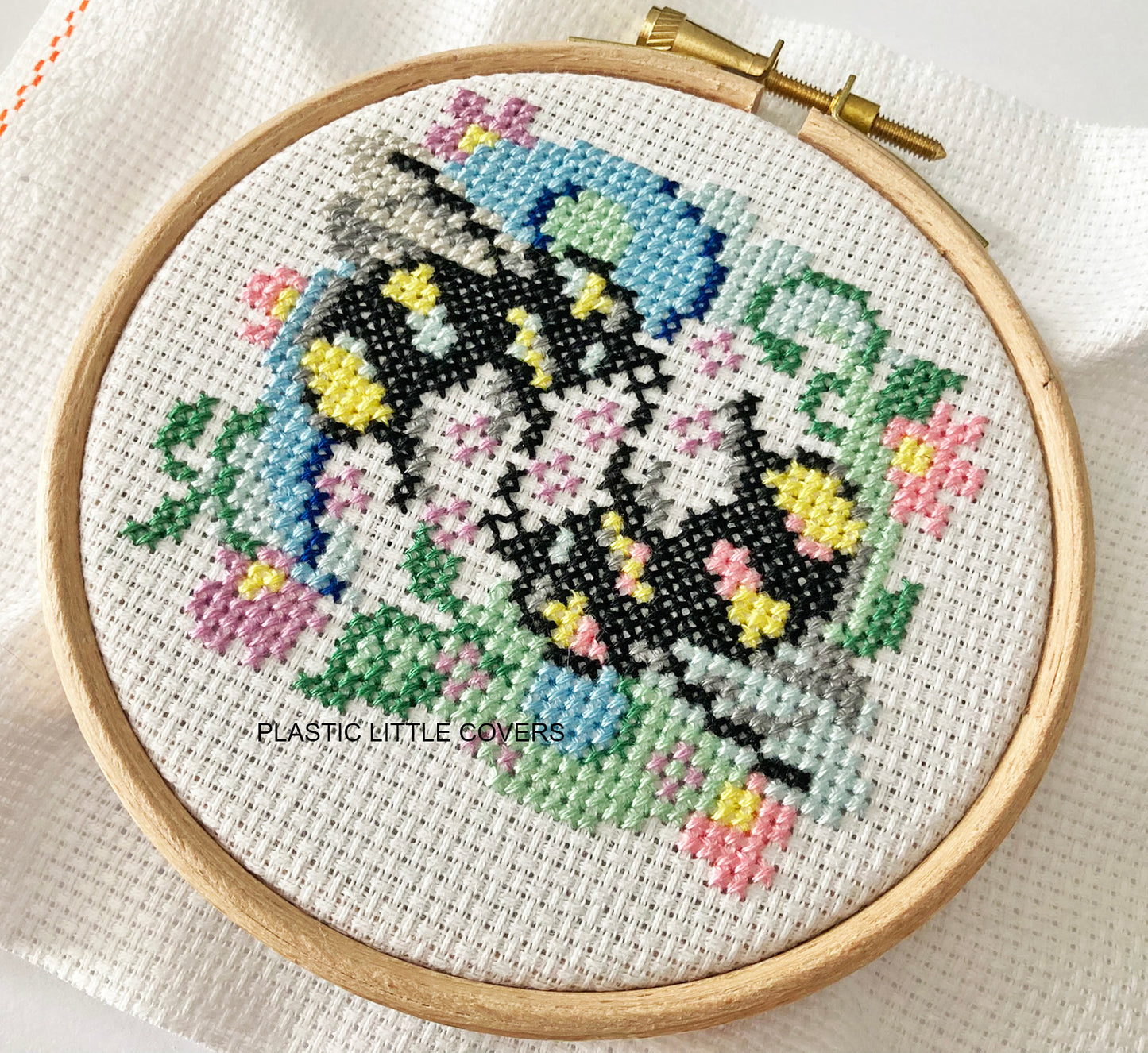 Monthly Cross Stitch Box (July) - Bees