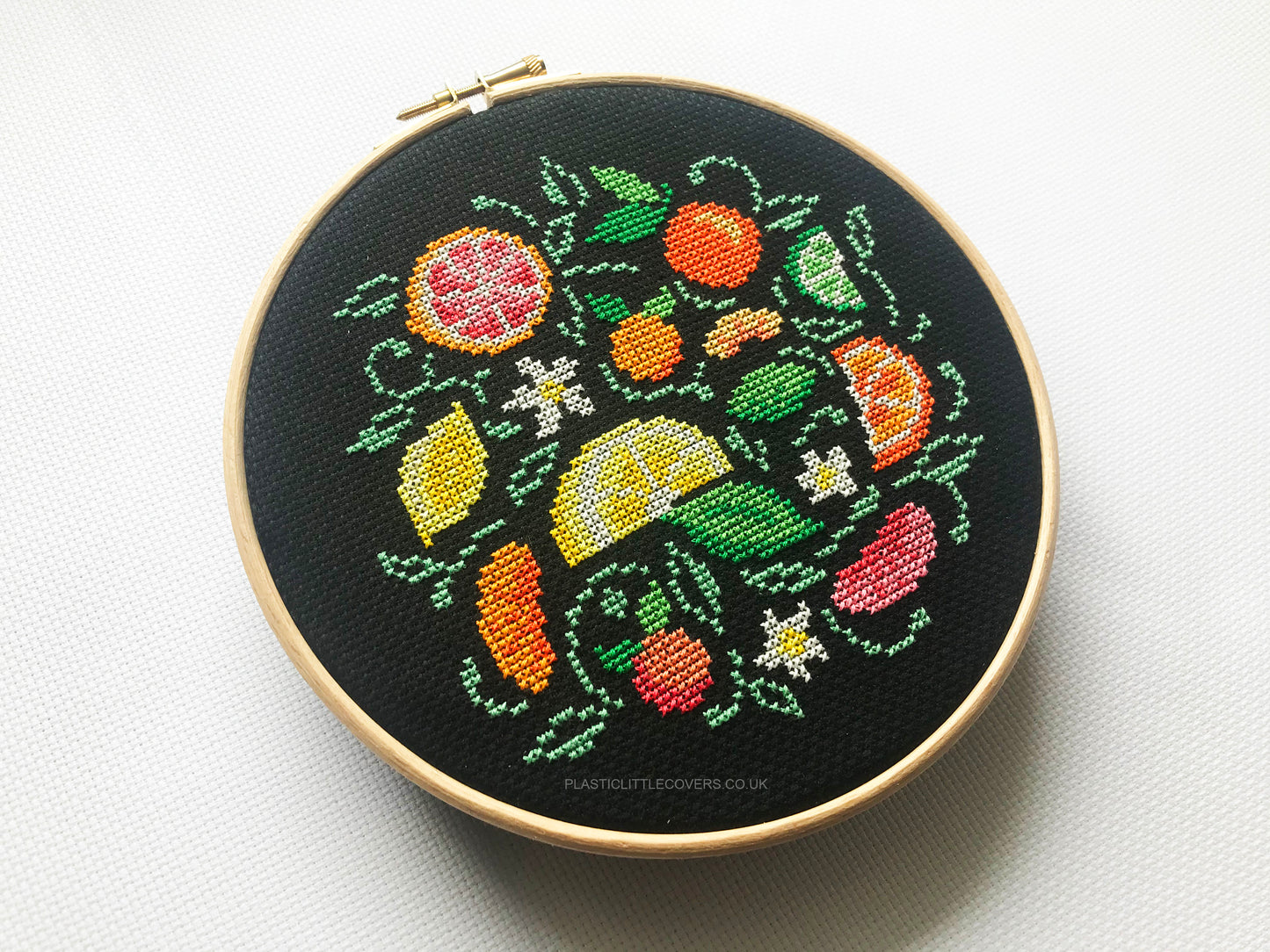 Citrus Fruit - Cross Stitch Pattern PDF.