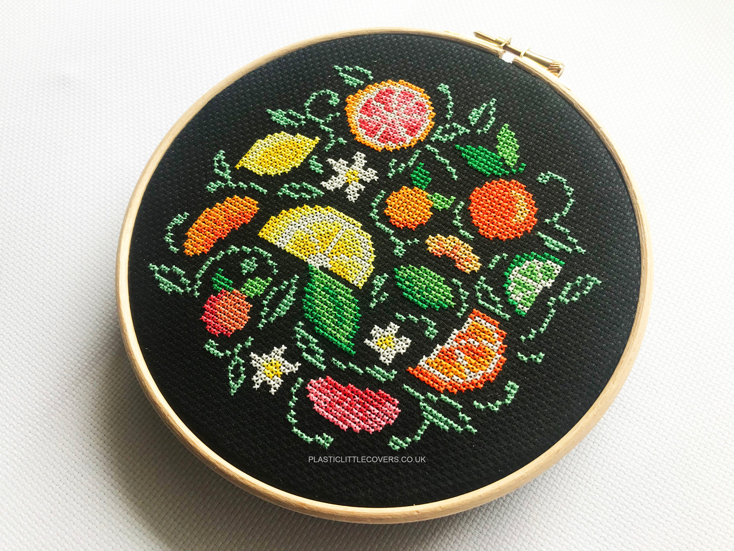 Citrus Fruit - Cross Stitch Pattern PDF.