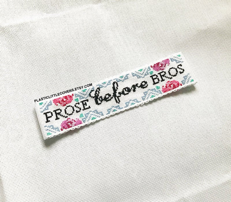 Cross Stitch Bookmark Kit - Prose Before Bros